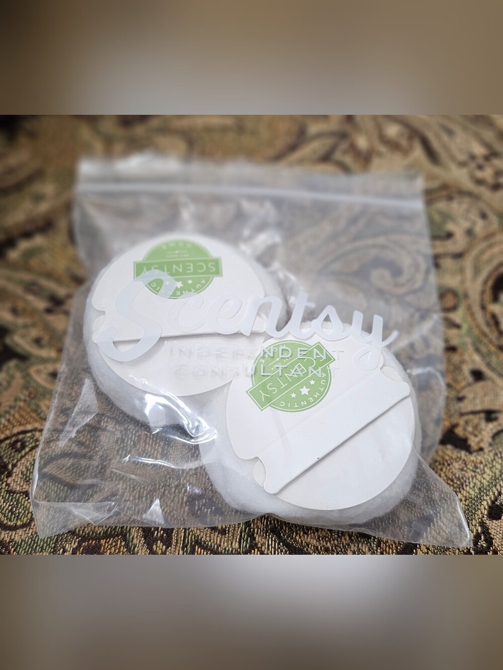 Set Of Two Scentsy Cotton Cleanups New In Package - Picture 4 of 7